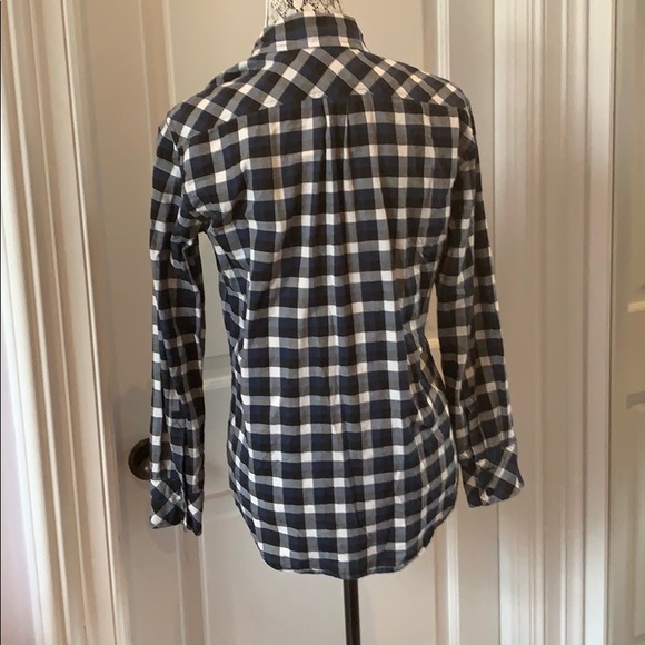 Blue Plaid Aritzia Shirt - XS - Picture 4 of 4